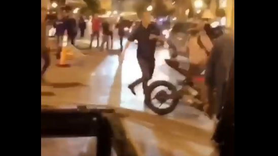 motorcyclist viral video